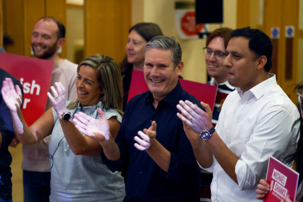 GBR: Keir Starmer Joins Scottish Labour Rally Ahead Of Rutherglen By-Election