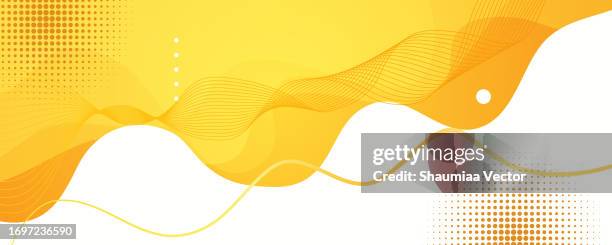 bildbanksillustrationer, clip art samt tecknat material och ikoner med modern orange and yellow gradient liquid abstract design on white background - apelsin