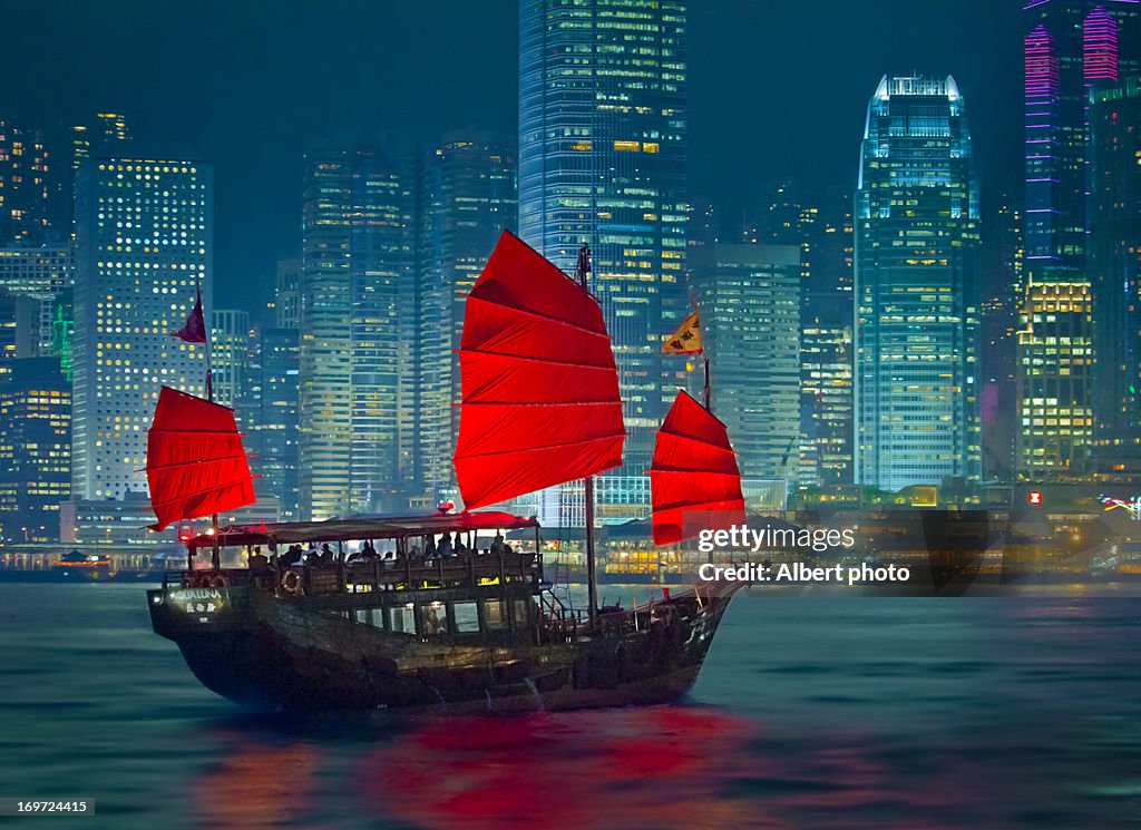 Hong Kong-Boat