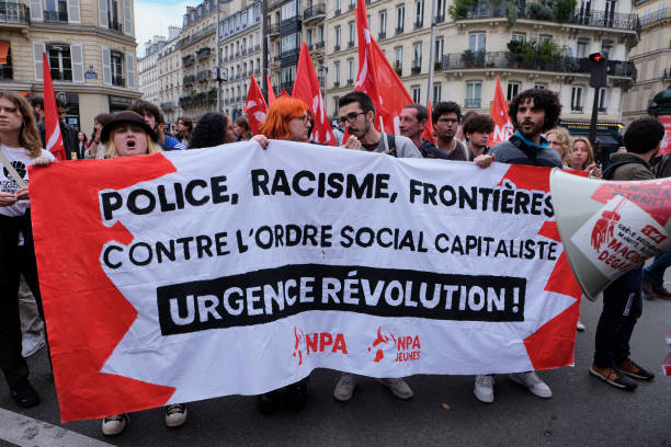 FRA: Unity March In Paris Against Police Violence