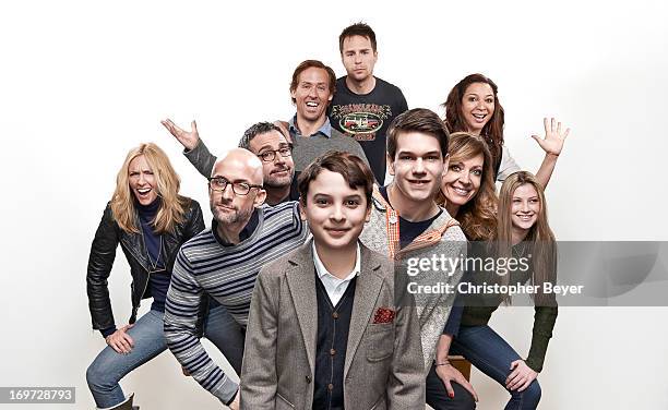 Allison Janney, Sam Rockwell, Steve Carell, Toni Colette, Maya Rudolph, Jim Rash, Liam James, River Alexander, Zoe Levin, Nat Faxon are photographed...