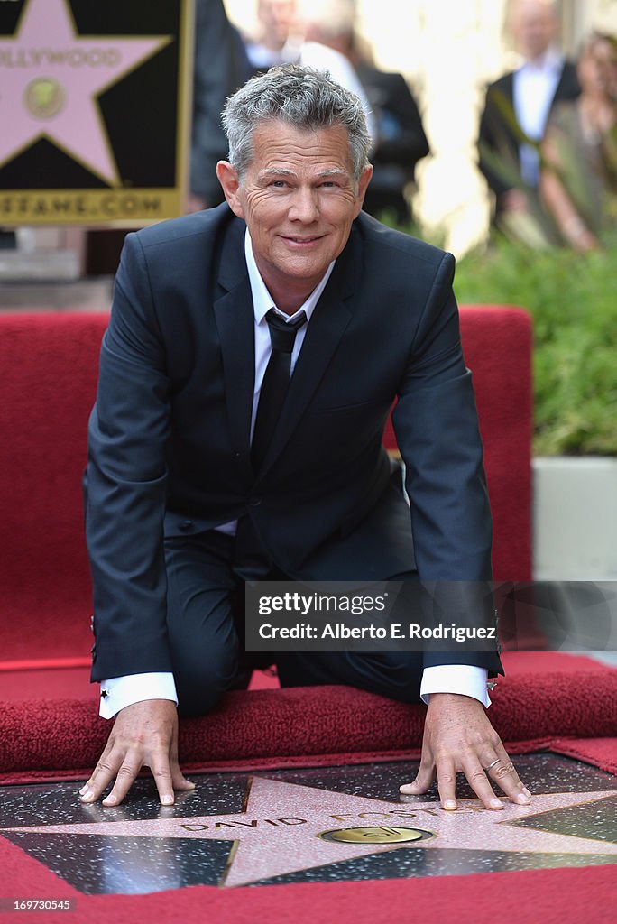 David Foster Honored On The Hollywood Walk Of Fame