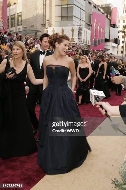 Sandra Bullock attends the 78th Annual Academy Awards at the Kodak Theater.