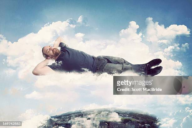 on cloud nine - scott macbride stock pictures, royalty-free photos & images