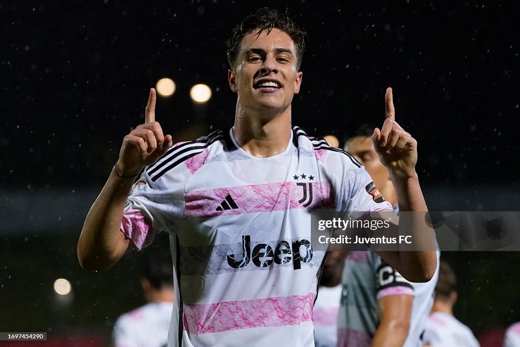 Kenan Yildiz of Juventus Next Gen celebrate after scoring during the  News Photo - Getty Images