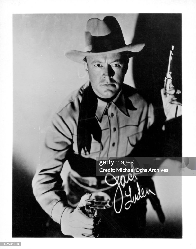 Jack Rudeen Actor Jack Luden poses for a portrait in circa 1935. News Photo - Getty ...