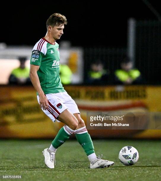 Louth , Ireland - 25 September 2023; Andrii Kravchuk of Cork City during the SSE Airtricity Men's Premier Division match between Dundalk and Cork...