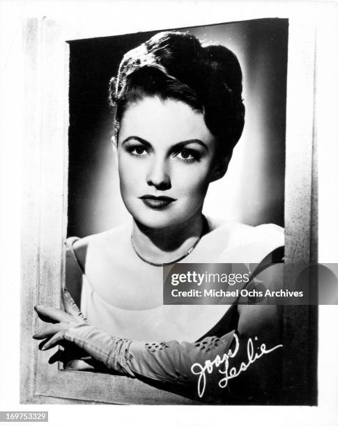 Actress Joan Leslie poses for a portrait in circa 1945.