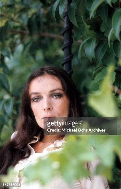 French singer and actress Marie Laforet poses for a portrait in circa 1966.