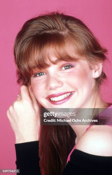 Actress Jenny Lewis poses for a portrait in circa 1989.