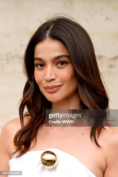 Anne Curtis at Loewe Ready To Wear Spring 2024 held at Esplanade Saint Louis on September 29, 2023 in Paris, France.