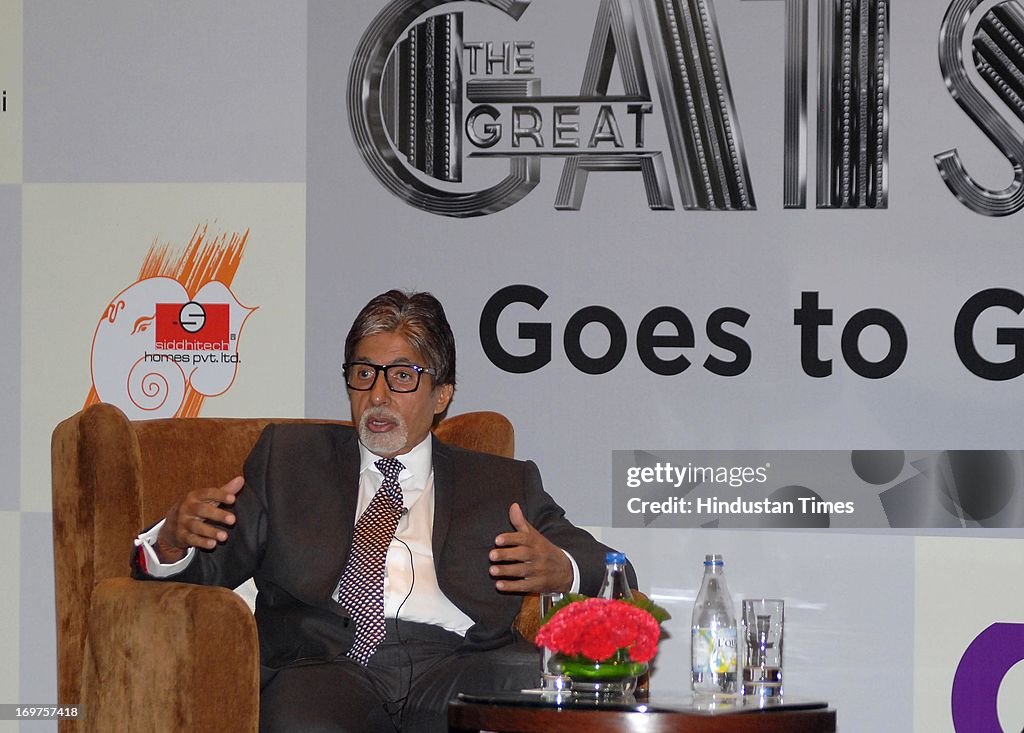 Amitabh Bachchan At The Discussion on the Film The Great Gatsby