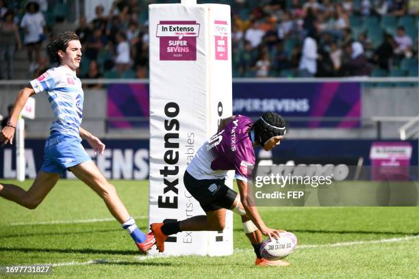 Rosco SYSTER Racing 92 Sevens during the HSBC World Sevens on September 29, 2023 in Pau, France.