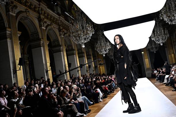 FRA: Yohji Yamamoto : Runway - Paris Fashion Week - Womenswear Spring/Summer 2024