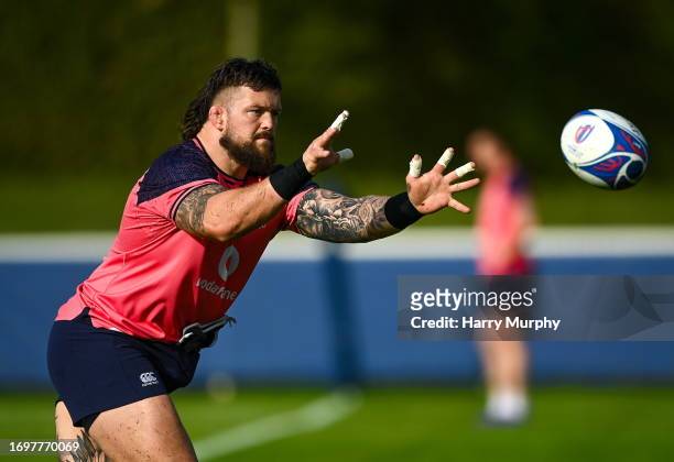 Tours , France - 30 September 2023; Andrew Porter during an Ireland rugby squad training session at Complexe de la Chambrerie in Tours, France.