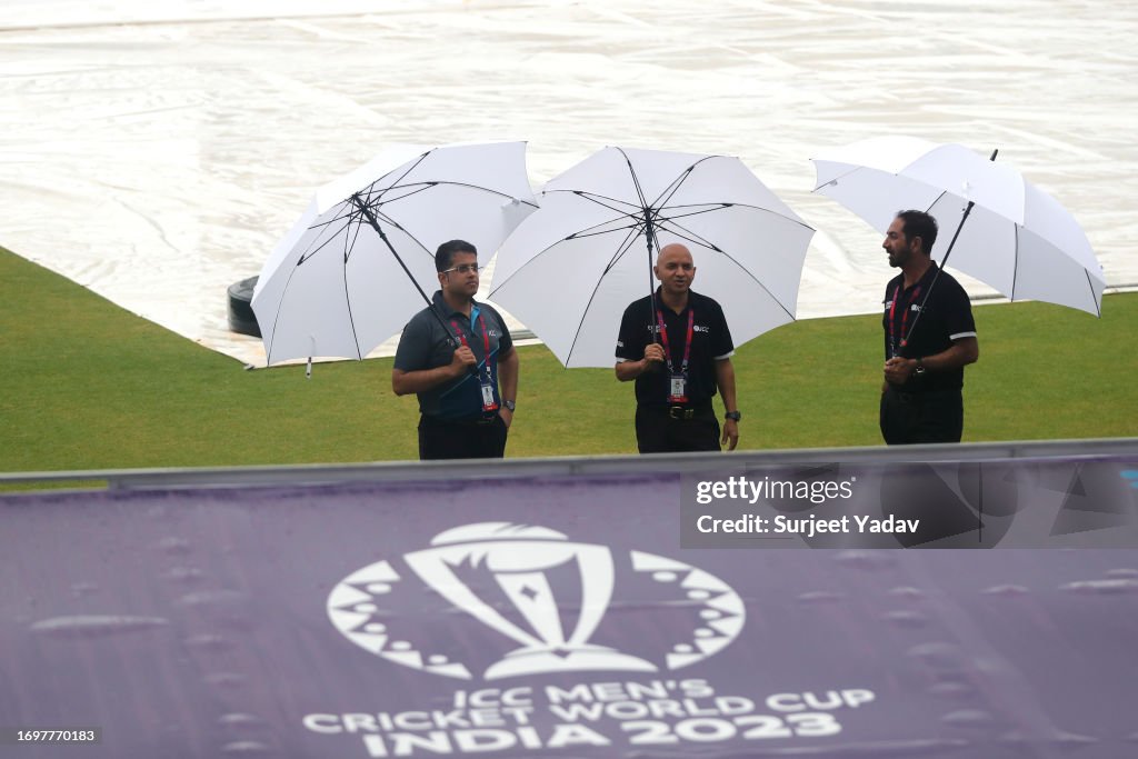 Australia v Netherlands: Warm Up - ICC Men's Cricket World Cup India 2023