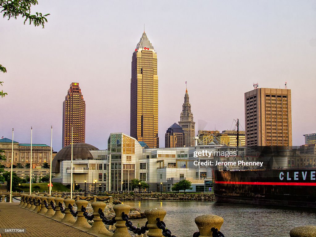 Downtown Cleveland Skyline