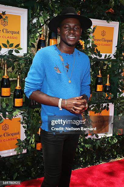 Rapper Theophilus London attends the sixth annual Veuve Clicquot Polo Classic on June 1, 2013 in Jersey City.