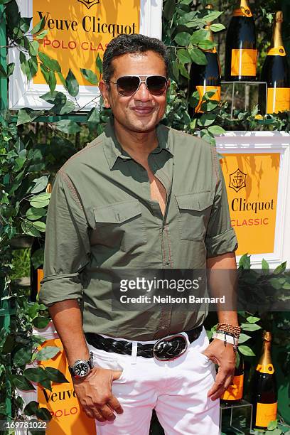 Designer Naeem Khan attends the sixth annual Veuve Clicquot Polo Classic on June 1, 2013 in Jersey City.