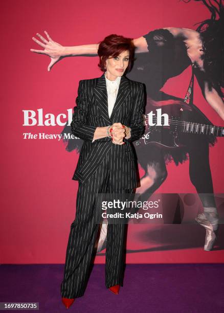 Sharon Osbourne attends the opening night of "Black Sabbath - The Ballet" at Birmingham Hippodrome on September 23, 2023 in Birmingham, England.