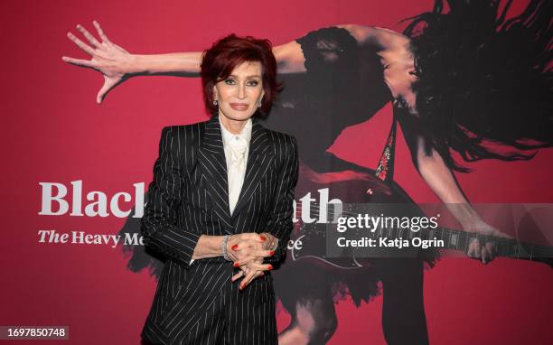 Sharon Osbourne attends the opening night of "Black Sabbath - The Ballet" at Birmingham Hippodrome on September 23, 2023 in Birmingham, England.