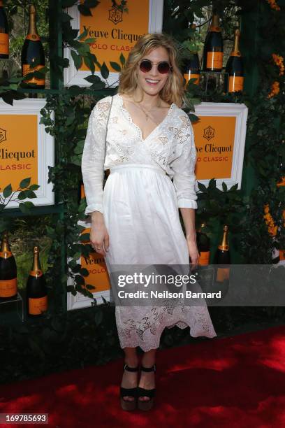 Chelsea Leyland attends the sixth annual Veuve Clicquot Polo Classic on June 1, 2013 in Jersey City.