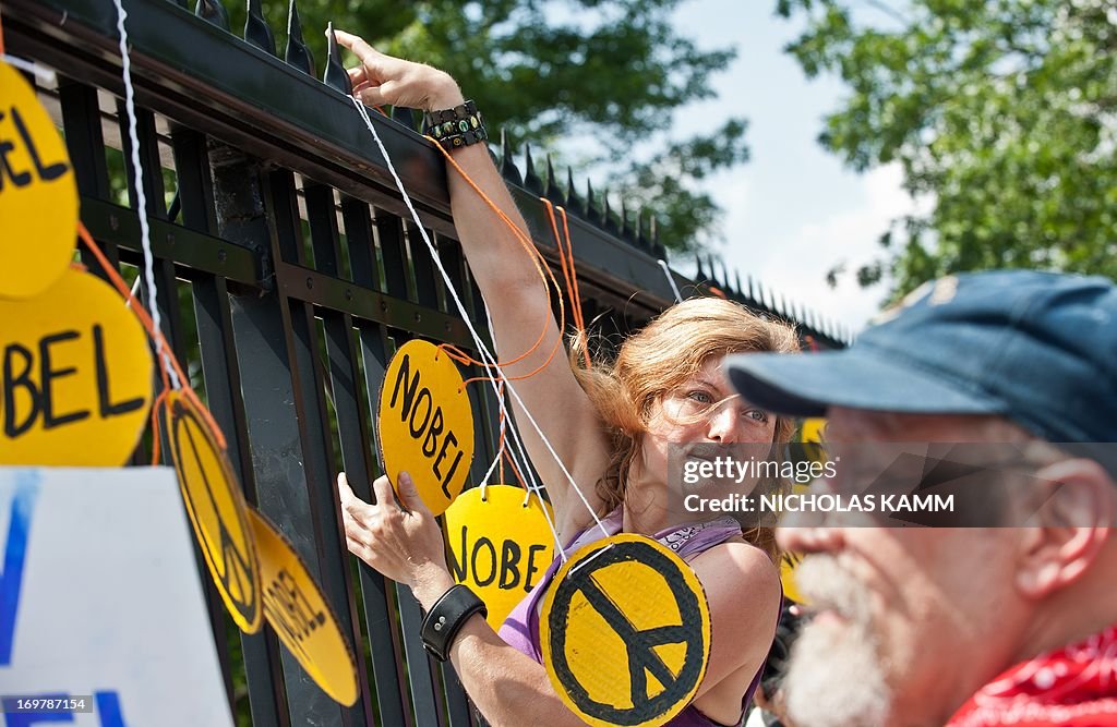 US-MILITARY-COURT-WIKILEAKS-MANNING-PROTEST