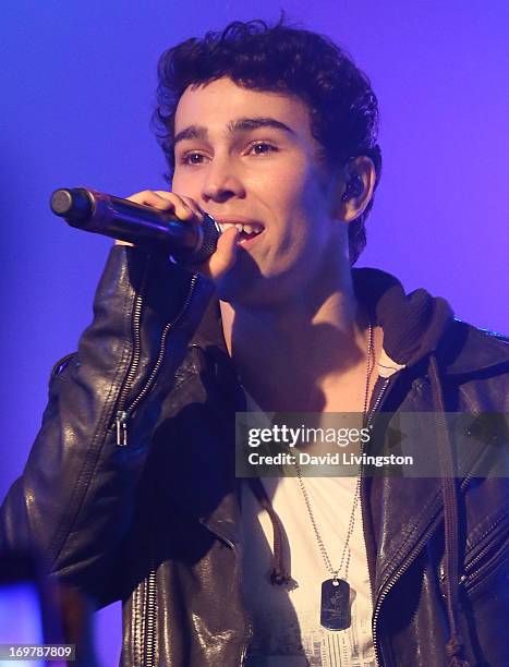 Former Nickelodeon star Max Schneider kicks off his "Nothing Without Love" summer tour at the Roxy Theatre on June 1, 2013 in West Hollywood,...