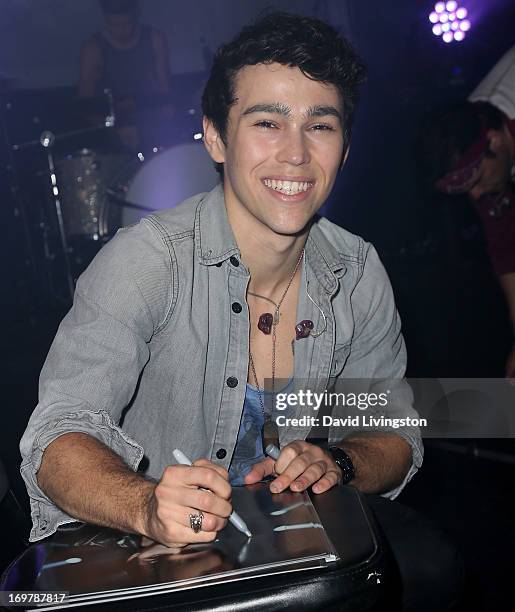 Former Nickelodeon star Max Schneider kicks off his "Nothing Without Love" summer tour at the Roxy Theatre on June 1, 2013 in West Hollywood,...