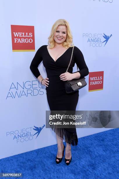 Megan Hilty attends Project Angel Food's 2023 Angel Awards on September 23, 2023 in Los Angeles, California.