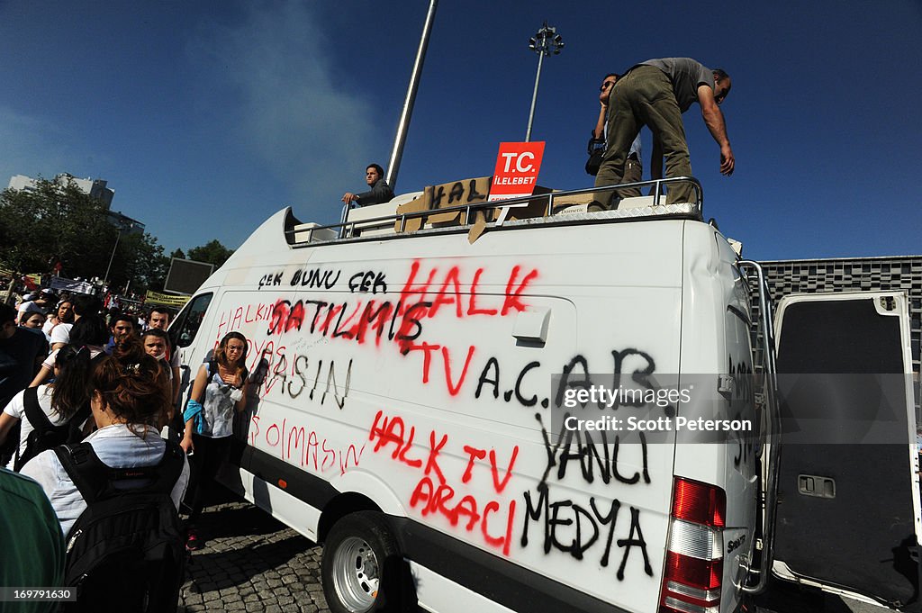 Protests In Turkey Turn Violent