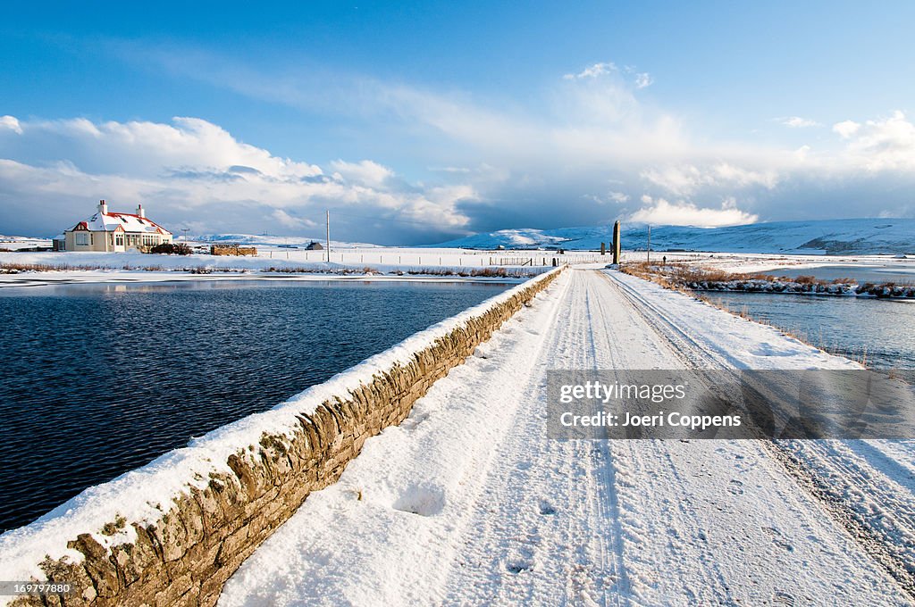 Stenness in Winter