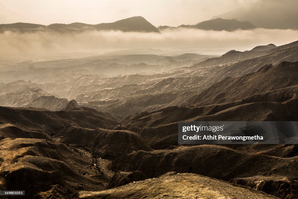 Landscape near Mt. Bromo.