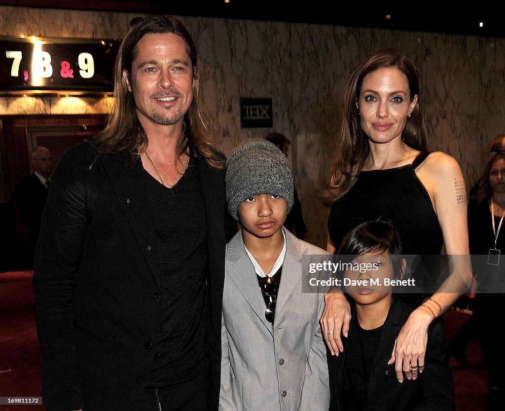 World War Z - World Premiere - Inside Arrivals