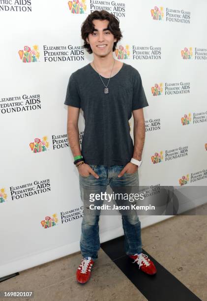 Actor Blake Michael attends the Elizabeth Glaser Pediatric AIDS Foundation's 24th Annual "A Time For Heroes" at Century Park on June 2, 2013 in Los...