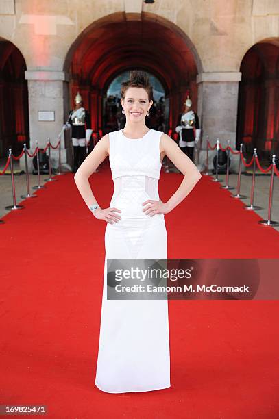 Daniella Kertesz attends the Muse performance at the 'World War Z' World Premiere at Horse Guards Parade on June 2, 2013 in London, England.
