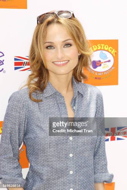 Giada De Laurentiis arrives at the 7th Annual Kidstock Music and Art Festival held at Greystone Mansion on June 2, 2013 in Beverly Hills, California.