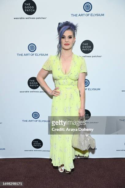 Kelly Osbourne attends The Art of Elysium celebrates The Good Patch and Tasya van Ree at The Art of Elysium on September 23, 2023 in Los Angeles,...