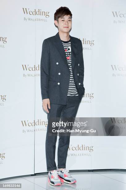 South Korean actor Choi Woo-Shik attends during the wedding of Baek Ji-Young at Sheraton Walkerhill Hotel on June 2, 2013 in Seoul, South Korea.