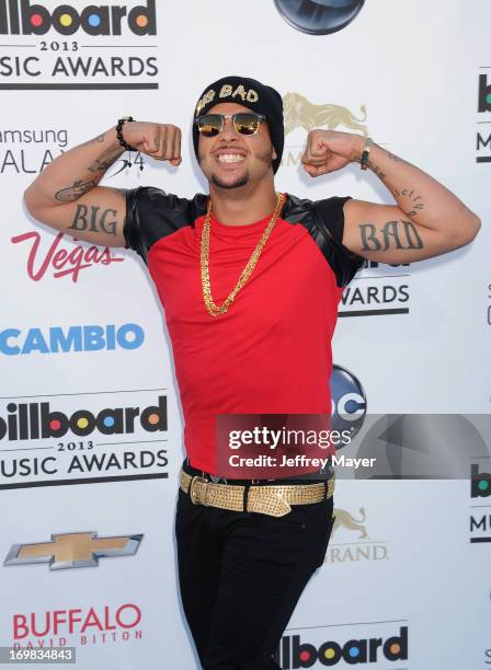 Singer SkyBlu arrives at the 2013 Billboard Music Awards at the MGM Grand Garden Arena on May 19, 2013 in Las Vegas, Nevada.