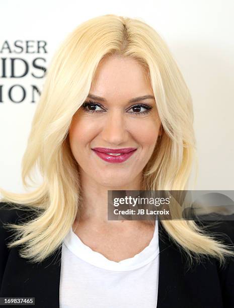 Gwen Stefani attends the Elizabeth Glaser Pediatric AIDS Foundation's 24th Annual "A Time For Heroes" event on June 2, 2013 in Los Angeles,...