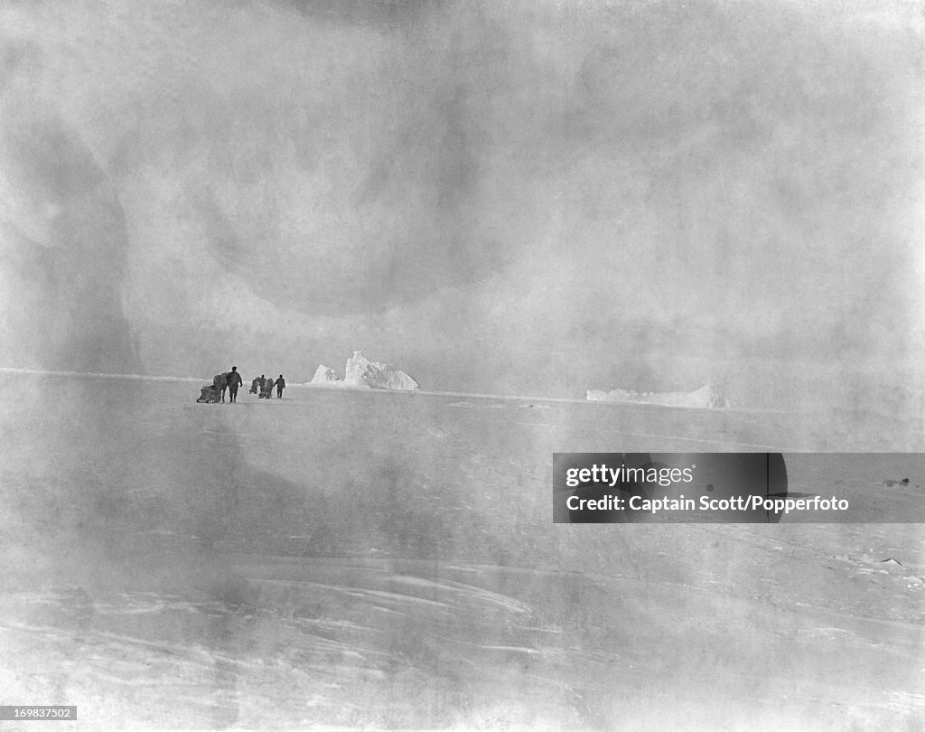 Photograph By Captain Scott   -   Antarctica