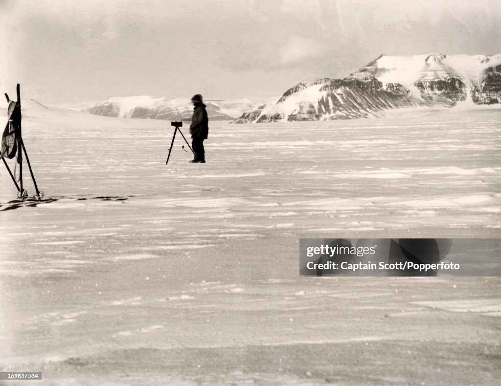 Photograph By Captain Scott   -   Antarctica