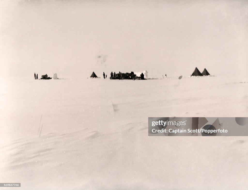 Photograph By Captain Scott   -   Antarctica