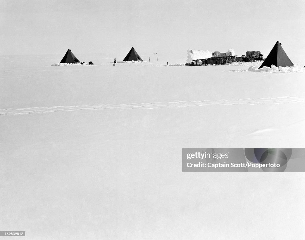 Photograph By Captain Scott   -   Antarctica