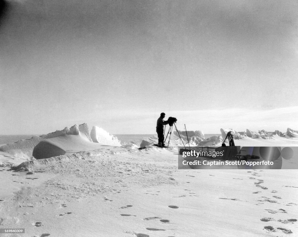 Photograph By Captain Scott   -   Antarctica