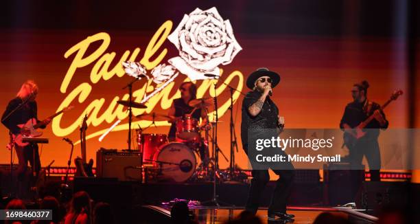 Paul Cauthen performs during the 2023 iHeartRadio Music Festival at T-Mobile Arena on September 23, 2023 in Las Vegas, Nevada.