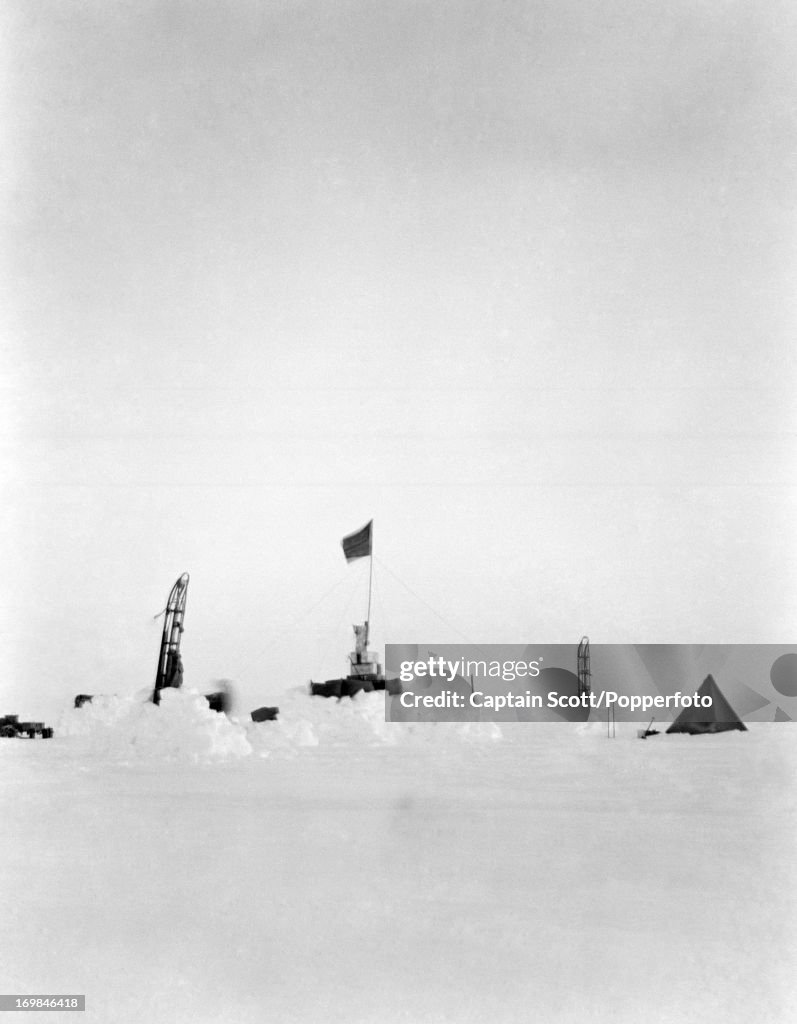 Photograph By Captain Scott   -   Antarctica