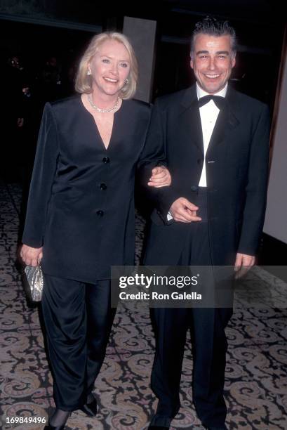 Actress Susan Flannery and actor Ian Buchanan attend the 48th Annual Directors Guild of America Awards on March 2, 1996 at the Century Plaza Hotel in...