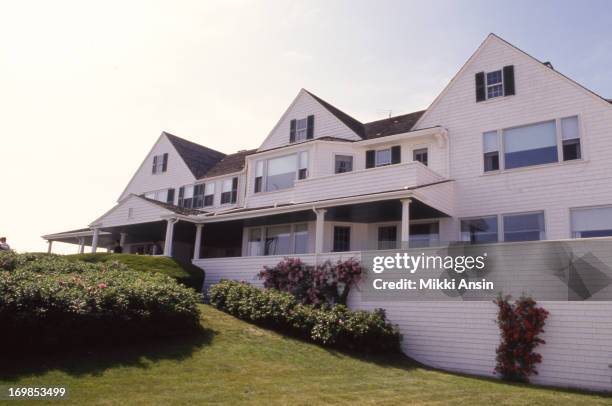 The residence of senator Ted Kennedy in Hyannis Port, Massachusetts, 22nd July 1990.